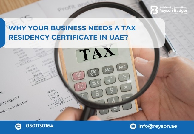UAE Tax Residency Certificate